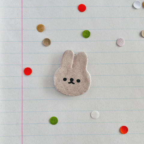 Magnets Bunny Grey