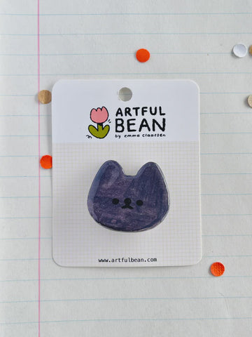 Pins Cat Black