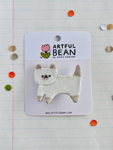 Pins Cat Full Body Seal Point