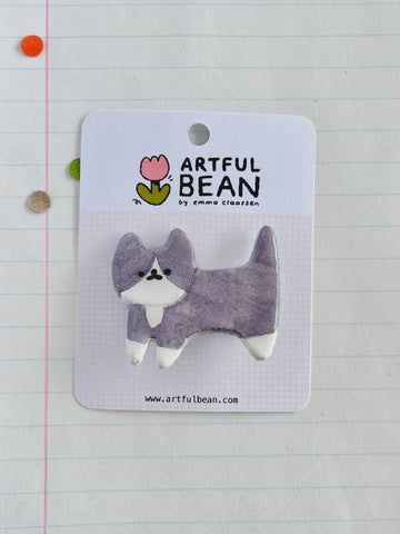 Pins Cat Full Body Tuxedo