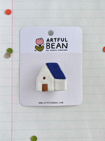Pins House Blue