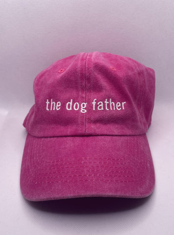 Cap The Dog Father Pink