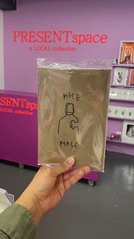 Notebook Brown Piece Peace