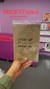 Notebook Brown Show Up