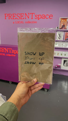 Notebook Brown Show Up