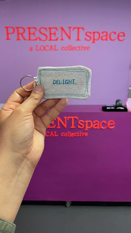 Keyring Delight | Blue