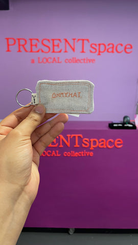 Keyring OHMYHAT | Peach