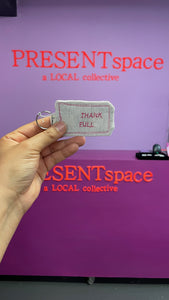 Keyring Thank Full | Pink