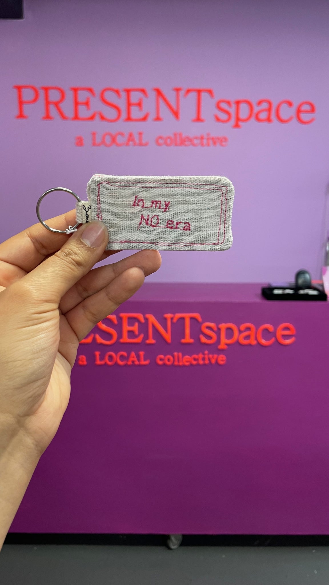 Keyring In My No Era | Pink