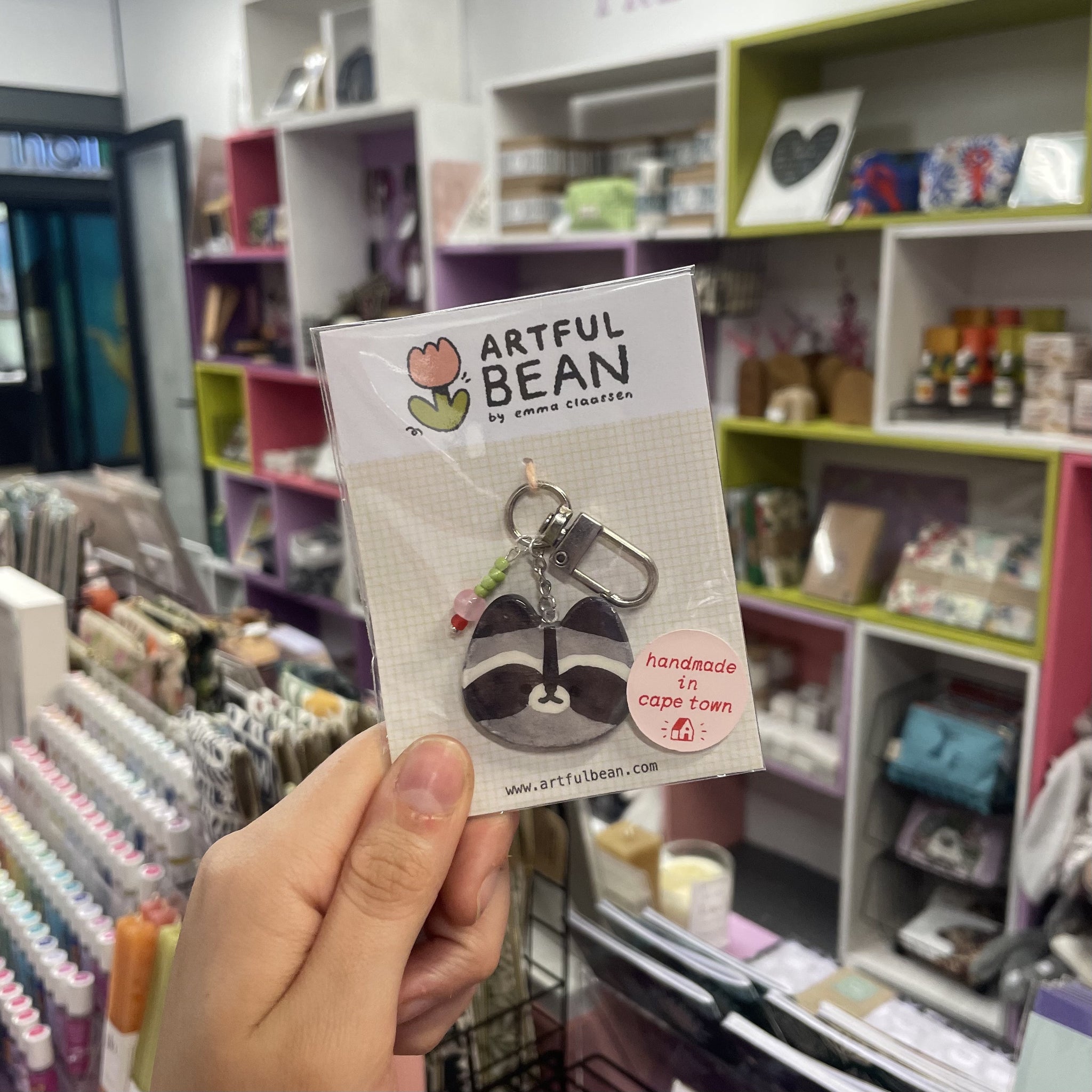 Bag Charm Raccoon