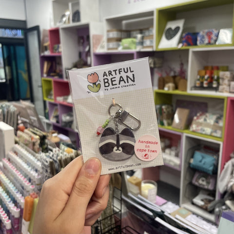 Bag Charm Raccoon