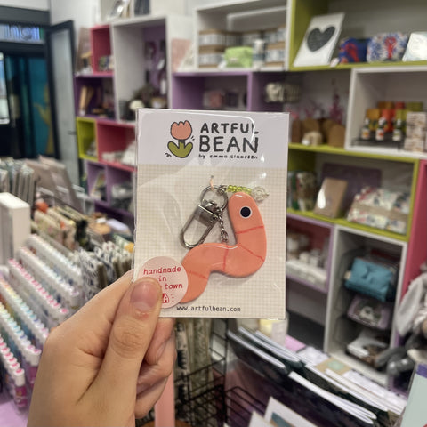 Bag Charm Worm