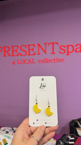 Earrings Banana