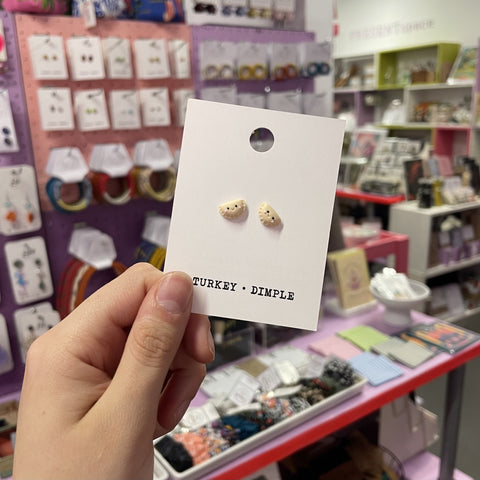 Earrings Studs Dumplings
