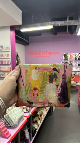 Make Up Bag Amazon Toucan