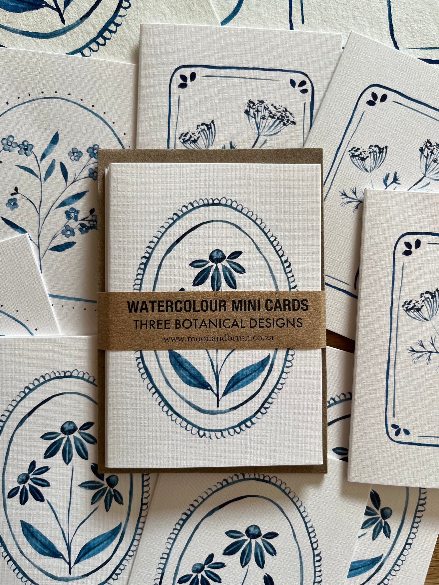 Card Set of 3 Mini Delft