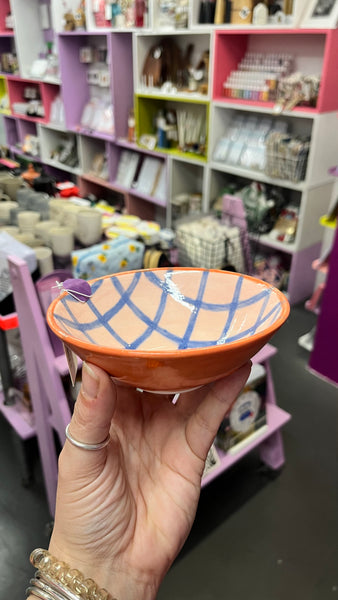 Bowl | Chinese Small | Pink and Blue