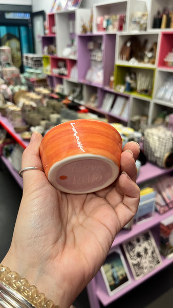 Bowl | Small Deep Pate | Coral Dasies