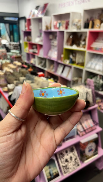 Bowl | Tiny | Blue Daisies