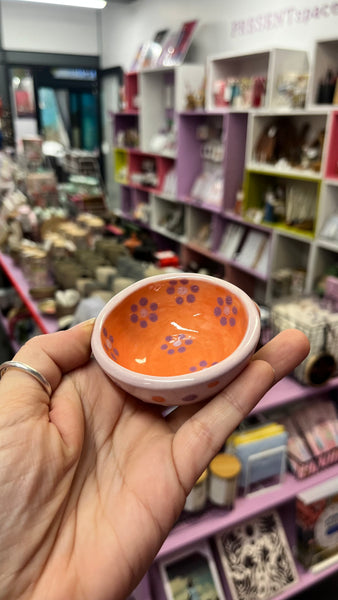 Bowl | Tiny | Coral Daisies