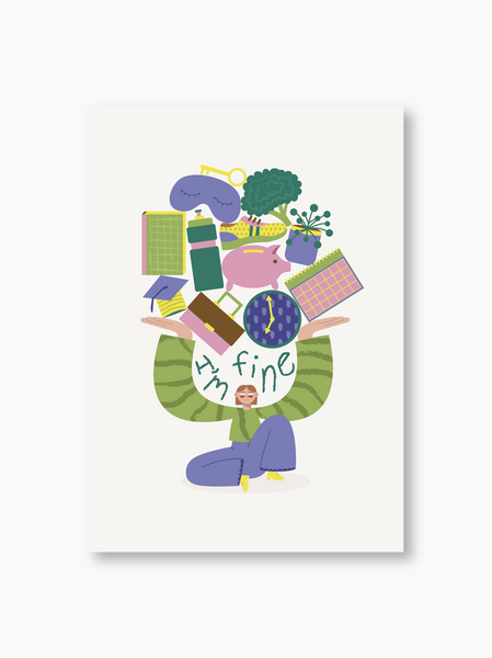 Print | A3 | I'm Fine