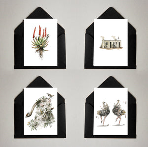 Card Pack of 4 Karoo