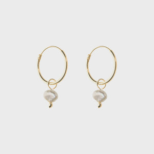 Earring lucy hoop gold