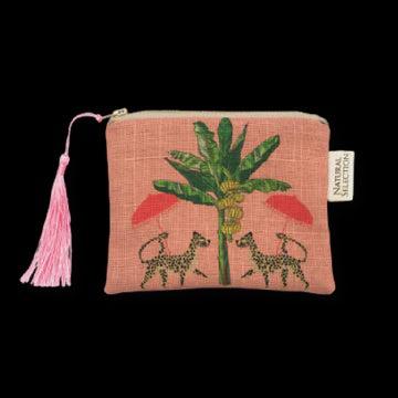 Coin Purse Monsoon Leopards