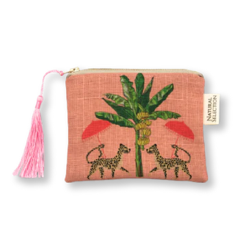 Coin Purse Monsoon Leopards