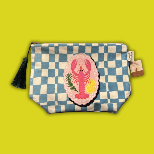 Make Up Bag | Velvet | Praia | Skopelos Lobster
