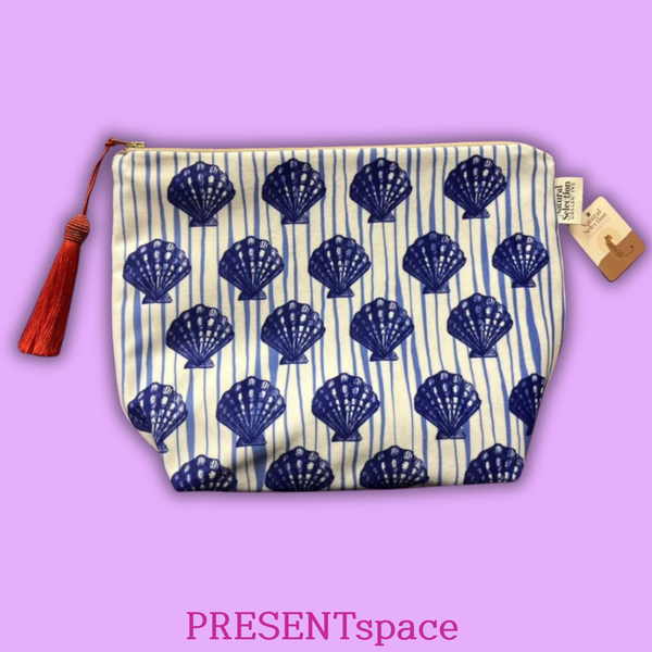 Make Up Bag | Velvet | Praia | Praia Shells