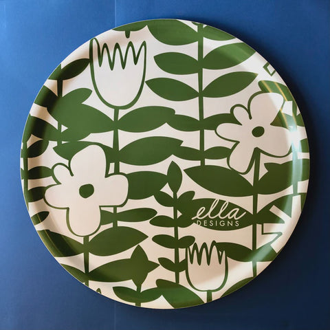 Tray Melamine | Michelle in Apple Green