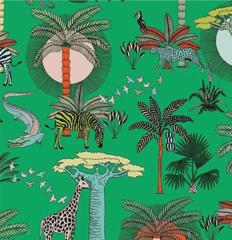 Notecards (Individual) / Animal Kingdom (Green) Item