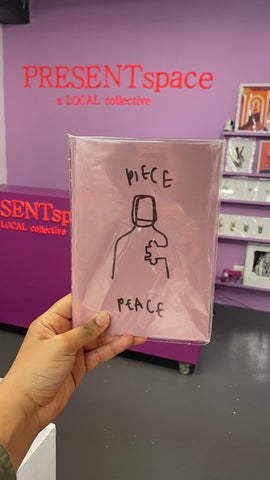 Notebooks Colour Piece Peace | Brown on Pink