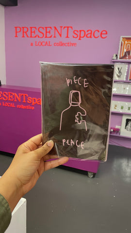 Notebooks Colour Piece Peace | Pink on Brown