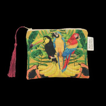 Coin Purse Paradise Birds