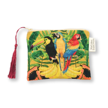 Coin Purse Paradise Birds