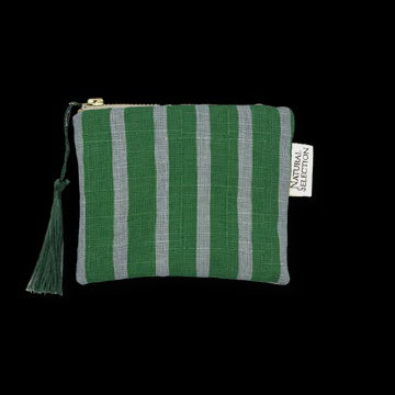 Coin Purse Paradise Stripe Green