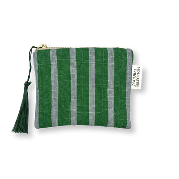 Coin Purse Paradise Stripe Green