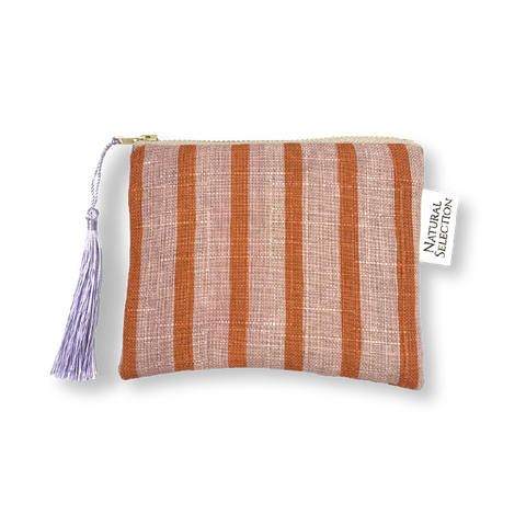 Coin Purse Paradise Pink Stripe
