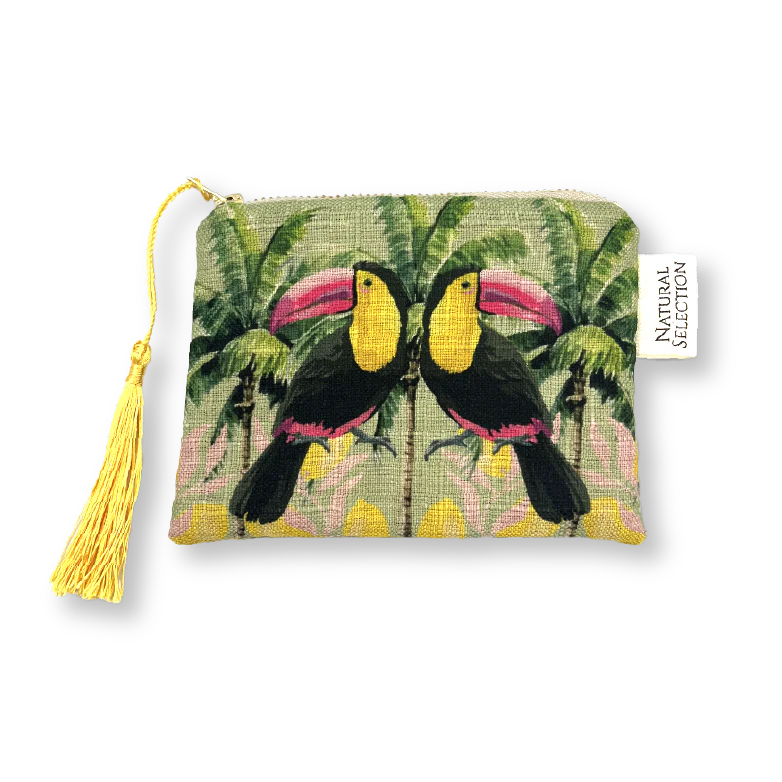 Coin Purse Pink Lemonade Toucan