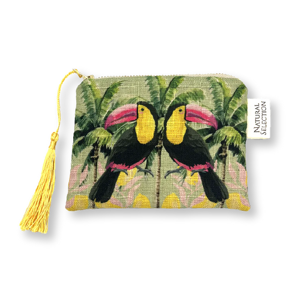 Coin Purse Pink Lemonade Toucan