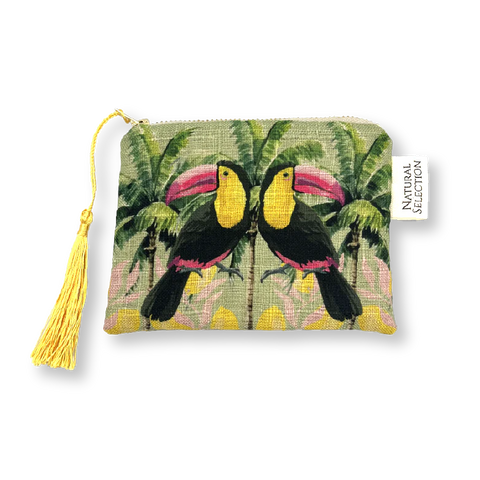 Coin Purse Pink Lemonade Toucan