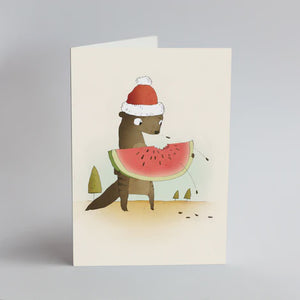 Cards Christmas Banded Mongoose