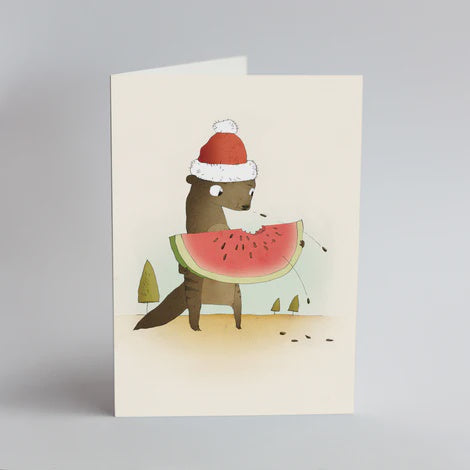Cards Christmas Banded Mongoose