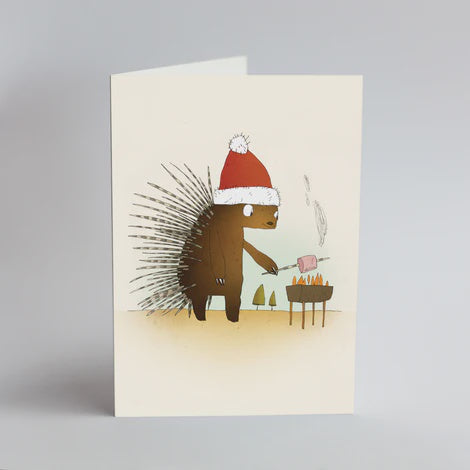 Cards Christmas Porcupine