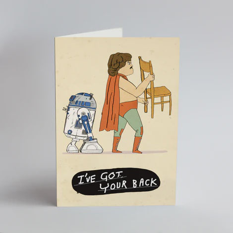 Card I Got Your Back - R2D2/Nacho