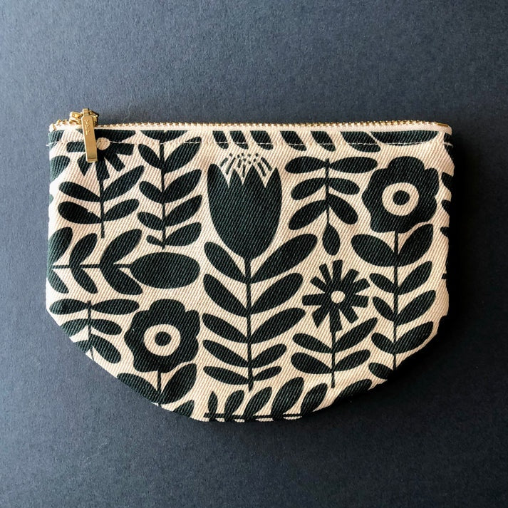Penny Pouch Cotton | Klara in Deep Teal