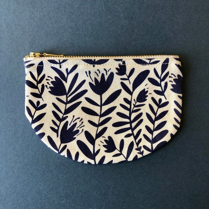 Penny Pouch Cotton | Madeline in Navy