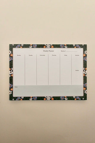 Planner | Weekly | Florals